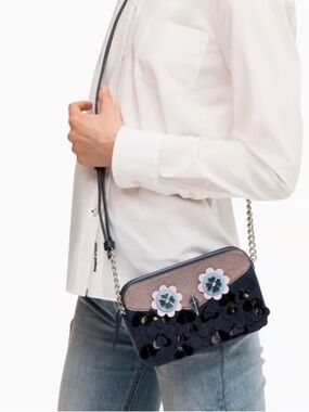 NWT Kate Spade Double Zip Small Crossbody Zibbi Owl Purse